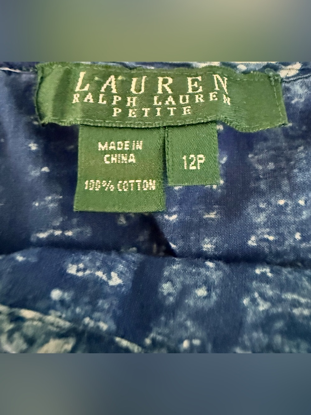 Vintage Lauren Ralph Lauren A line midi skirt preppy western prairie skirt 12 P - Picture 9 of 9